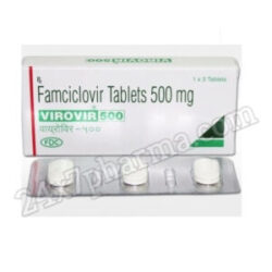 Virovir 250mg Tablet 6's