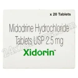Xidorin Tablet (Midodrine 2.5 mg)