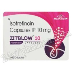 Zitblow 10mg Capsule 20'S