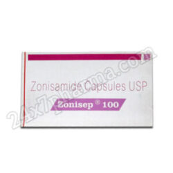 Zonisep 100mg Capsule 10's
