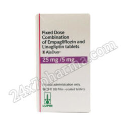Ajaduo 25/5mg Tablet 10’S