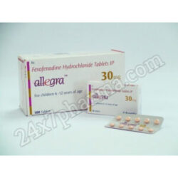 Allegra 30mg Tablet 30's