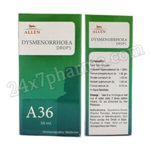 Allen A36 Dysmenorrhoea Drops 30 ml