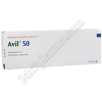 Avil 50mg Tablet 30'S
