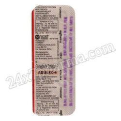 Azulix 4mg Tablet 20'S