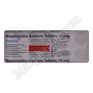 Bepozal Tablet 30's