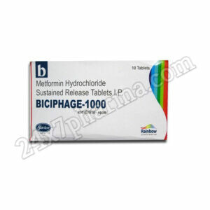 Biciphage 1000mg Tablet 30'S