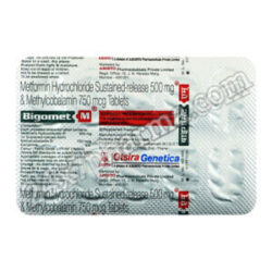 Bigomet 850mg Tablet 30'S