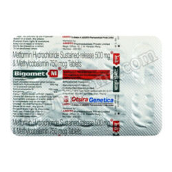 Bigomet 850mg Tablet 30’S