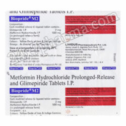 Biopride M 2 Tablet 30's