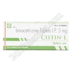 Cistin L 5mg Tablet 30'S