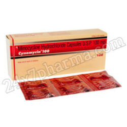 Cynomycin 100 mg Capsule 4'S