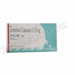 D Acne I 20mg Capsule 10'S