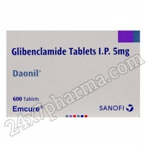 Daonil 5mg Tablet 30'S
