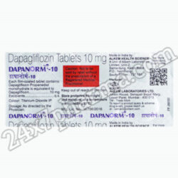 Dapanorm 10 Tablet 20's