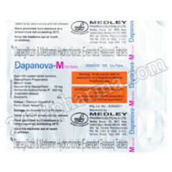 Dapanova M Tablet 30's