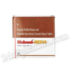 Diabend Mex 60mg Tablet 30'S