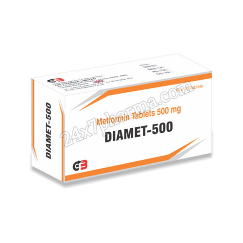 Diamet 500mg Tablet 30'S