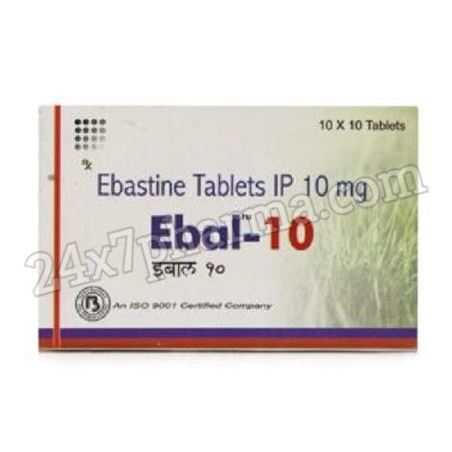 Ebal 10mg Tablet 30'S