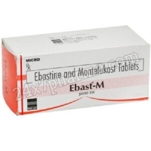 Ebast M Tablet 20'S