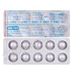 FEX 180mg Tablet 20'S