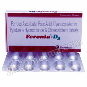 Feronia-D3 Tablet 20'S