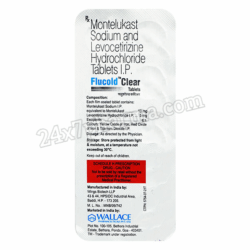 Flucold Clear 10/5mg Tablet