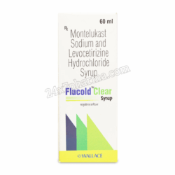 Flucold Clear 4/2.5mg Syrup 60ml