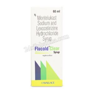 Flucold Clear 4/2.5mg Syrup 60ml