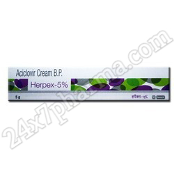 Herpex 5 Cream 5gm