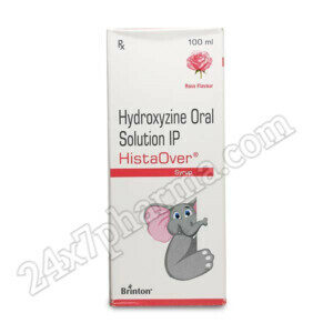 Histaover Rose Flavour Syrup 100ml