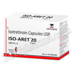 ISO Aret 20mg Softgel 10'S
