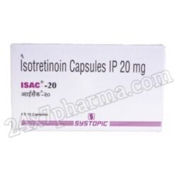 Isac 20mg Capsule 30'S
