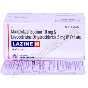 Lazine M Tablet 10's
