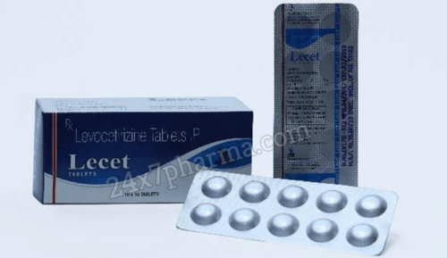 Lecet 5mg Tablet 10’S