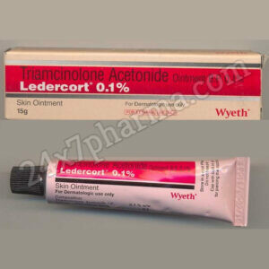 Ledercort 0.10 Ointment 15gm