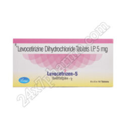 Levocetrizen 5mg Tablet 30's