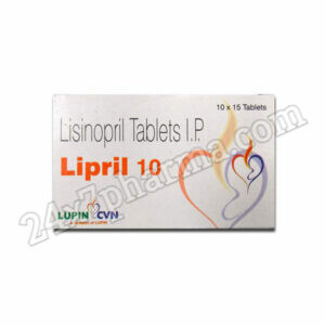 Lipril 10mg Tablet 15's
