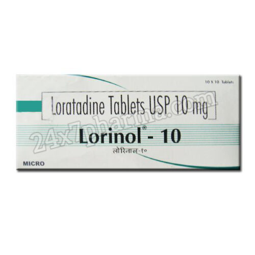 Lorinol 10mg Tablet 30’S