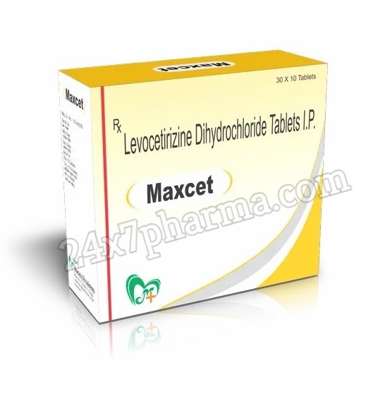 Maxcet 5mg Tablet 30’S