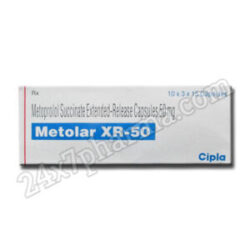 Metolar XR 50mg Capsule 30's