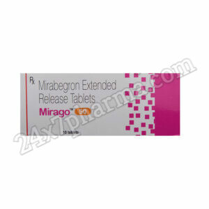 Mirago 50mg Tablet 10'S