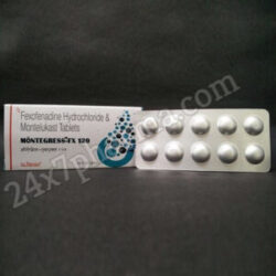 Montegress FX 120mg Tablet 20'S