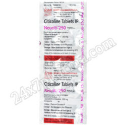 Neuciti 250mg Tablet 10'S
