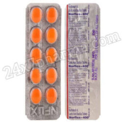 Norflox 400mg Tablet 30's