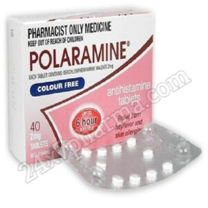 Polaramine 2mg Tablet 30'S