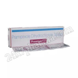 Pramipex 1mg Tablet 20's