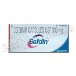 Sefdin 300mg Capsule 10's