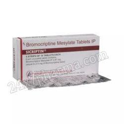 Sicriptin 2.5mg Tablet 10'S