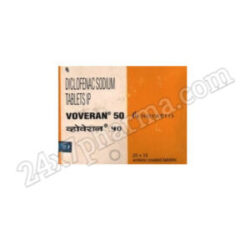 Voveran 50mg Tablet 15'S
